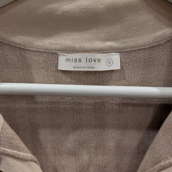 Miss Love Checked Knit Vest - Picture 3 of 7